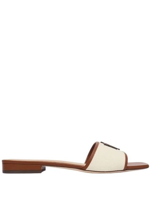  LAUREN RALPH LAUREN | EVERLEY SLD2-SANDALS-SLIDE.NATURAL/TAN